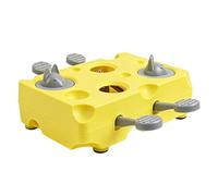 Jouet Interactif Pour Chats,Distributeur de Friandises Puzzle Fromage Anti-Dérapant Amusant - Dispensateur De Friandises Et Jeu D'Enrichissement | pour Enrichissement et Lutte contre l'Ennui des Anima
