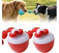 Jouet Interactif pour Chien, 2026 Balle Interactive pour Chiens, Jouet Chien Indestructible, Boule Automatique avec 3 Modes Balle Chen Qui Bouge Toute Seule pour Chiot et Chiens de Petite (A*2)