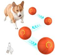 Jouet interactif pour chien Balle Super Drive Balles Chien avec Jouets Jeu de Mouvement Oiseau Pet Activé Teaser Capteur O0r4 Chirping