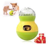 Jouet interactif pour chien, jouet d'intelligence pour chat (vert) | Jouet léger qui ne tombe pas, convient pour les chiens de petite et moyenne taille et tous les chats
