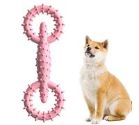 Jouet interactif pour chien - Jouet interactif à mâcher pour chien - Jouet interactif avec anneau de traction pour l'entraînement du chien, jouer, mâcher, se brosser les dents