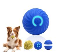 Jouet interactif pour chien - Jouets électriques intelligents pour les garder occupés avec 2 couvertures, balles automatiques à rouler et sauter pour animaux de compagnie - Balle pour chiens - Balles