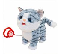 Jouet interactif pour Chien Qui aboie électriquement - Chiot en Peluche Marchant de 27,9 cm avec 8 chansons pour Chambre d'enfant, étude, récréation et Soutien émotionnel #G