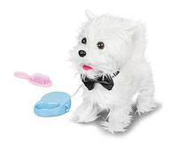 Jouet interactif pour chien - TOBAR - WESTIE QUI MARCHE 28778 - Blanc - Intérieur - Piles