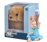Jouet Interactif Pour Chiot - Chien Robot, Chiot Marcheur Réaliste | Effets Sonores Réalistes, Corps En Peluche Douce, Queue Remuante Et Aboiements Pour Tout-petits, , Bébés, Filles Et Garçons