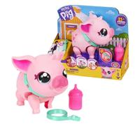 Jouet interactif pour enfant - GIOCHI PREZIOSI - MON PETIT COCHON - Rose, Turquoise - 4 ans - Sonore