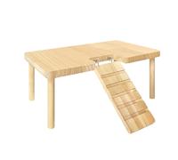 Jouet interactif pour hamster - Petit kit d'enrichissement pour animaux - Accessoires de mastication et d'ascension - Stimulation d'activités pour animaux de compagnie - Pour hamster amusant - Cochon