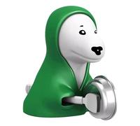 Jouet interactif pour - Jouet pour chien qui bouge - Jouet amusant pour chien - Impression 3D - Avec capuche verte - Amusant - Pour le carnaval et les vacances