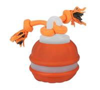 Jouet Interactif Powur Chat Et Chien - Balle Intelligente Roulante À 360 ° Avec Queue, Rechargeable Par USB, Pour Chiens De Petite Et Moyenne Taille, Jouets Amusants Rechargeables Et Rebondissants