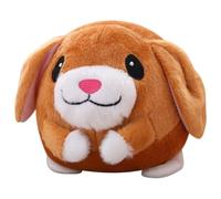 Jouet interactif rechargeable par USB pour chien, balle mobile en peluche avec enregistrement et mode musique pour garder les chiens occupés, jouet pour chiots de petite et moyenne taille, jeu e
