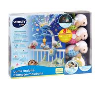 Jouet interactif Vtech Baby Lumi Mobile Compte-Moutons Bleu