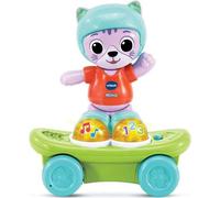 Jouet interactif - VTECH BABY - Mina, mon Chat Rouli'golo - Skateboard - Mixte - 12 mois+