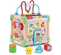 Cube nature interactif multi-activités - Bois FSC - VTECH marron TU