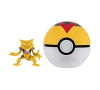 Jouet - JAZWARES - POKEMON CLIP'N'GO POKE BALLS ABRA ET NIVEAU BALL - Figurine 5cm - Intérieur - Enfant