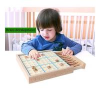 Jouet Jiugong treillis Sudoku jeu d'échecs adulte pensée logique enfants éducationa - Bleu Bleu G
