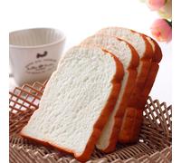 Jouet Jumbo Et Doux Pour Enfants, Pain Tranché, Pain Grillé, Oreiller À Main, Décoration, Artisanat Miniature, Jouets De Cuisine, 14cm, 1 Pièce