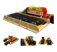 Jouet - Kids Globe - Fosse d’ensilage pour tracteur 1:32 - Double silo - Vert