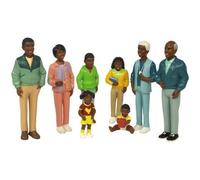 Jouet - La Famille Africaine - Set de 8 personnages - Intérieur - 3 ans et plus