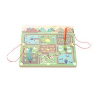 Jouet labyrinthe,Jouet labyrinthe pour enfants,Jouet éducatif,Jouet d'entraînement cérébral pour enfants,Jeu de plateau magnétique