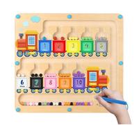 Jouet labyrinthe magnétique - KONIJIWA - Couleurs et Chiffres - Montessori - Multicolore - 3-5 ans