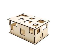 Jouet labyrinthe pour chat | Boîte à jouets éducative détachable pour chat, Peek and Play - Planche à gratter labyrinthe pour chat, stimule le désir d'exploration, réduit le comportement destructeur