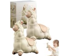 Jouet Lama cracheur, Jouet Aquatique Lama cracheur, Jeux d'extérieur pour Toute la Famille, arroseur à Pousser, Joli Pistolet à Eau d'extérieur pour l'été dans Le Jardin (2pcs)