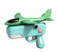 Jouet Lanceur d'avion Dinosaure - Ensemble De Jouets d'avion en Mousse, Jouets De Lancement D'avionDinosaure pour e-nfants, JouetD'avion avec Catapulte, J-ouet D'extérieur pour Garçons