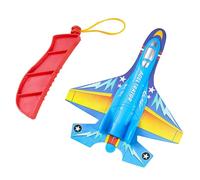 Jouet Lanceur D'avion, Ensemble D'avion Modèle, Kit D'avi-on À Lancer, Jouet De Sport De Plein Air, Élastique PP Durable Alimenté | Cadeaux De Fête D'anniversaire Amusants Volants Dans La Cour, Cadeau