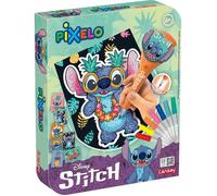 Lansay - PIXELO - Coffret Disney STITCH - Crée de Magnifiques Dessins Colorés en Quelques Instants - Activité Créative et Ludique pour Enfants - Loisir Créatif - Développe L'Imagination - Dès 6 ans
