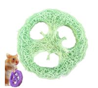 Jouet Lapin en Luffa Soins Dentaires Pour Lapins | D'Enrichissement Hamsters pour Maîtres d'Animaux Chats Chiens Salon Chambre Bureau Maison Cage