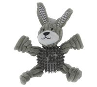 Flamingo JCHIEN Gommy Lapin Corduroy + Balle TPR Gris 27CM