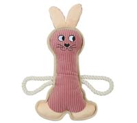 Jouet Lapin rose BUDDY pour chien