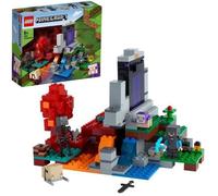 Jouet - LEGO - 21172 - Minecraft™ - Portail en ruine - 2 figurines - 8 ans et plus