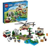 Jouet - LEGO - 60302 - Hélicoptère vétérinaire - Voiture - Clinique vétérinaire