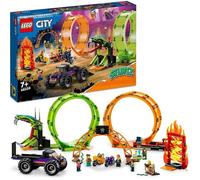 Jouet - LEGO - 60339 - Arène de Cascade - Monster Truck - 7 minifigurines