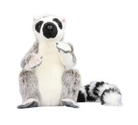 Jouet Lémurien en Peluche, Joli Jouet Doux, Animal en Peluche, Oreiller de Câlin pour Enfants et Amis