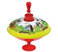 Jouet - LENA - LENA 52249 DER KLEINE MAULWURF TOUPIE EN MÉTAL Ø 19 CM - Toupie pédagogique - Motif coloré