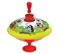 Jouet - LENA - LENA 52249 DER KLEINE MAULWURF TOUPIE EN MÉTAL Ø 19 CM - Toupie pédagogique - Motif coloré