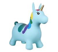 Jouet licorne rebondissante QHP Bleu TU