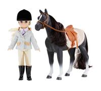 Jouet - LOTTIE - Pony Club Lottie + cheval - Mixte - A partir de 3 ans - Noir