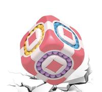 Jouet Magique Anti-Stress Rotatif 3 x 3 Cube Spinner à Main, Jeu de Relaxation, Jouets sensoriels pour , Anniversaire, Remplissage de Panier de Pâques