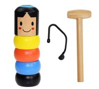 Jouet Magique En Bois Incassable Pour Homme, 1 Ensemble, Immortel Daruma, Tours De Magie, Gros Plan, Accessoire, Jouet Amusant