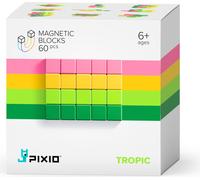 Jouet magnétique Pixio Tropique abstrait 60 pièces