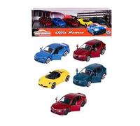 Jouet - Majorette - Lot De 5 Voitures Alfa Romeo - Intérieur - Enfant - Mixte