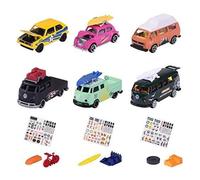 Majorette Voitures Premium Volkswagen The Originals avec pièces en métal, échelle 1:64, sous Licence Officielle VW, Vous recevrez 2 des 6 modèles de véhicules VW (envoyés au Hasard) (212055006)