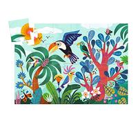 Puzzle silhouette Coco le Toucan 24 pièces Orange