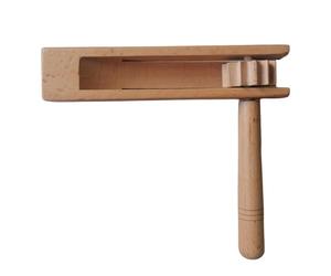 Jouet Matraca Traditionnel - Bruiteurs En Bois | Fabricant De Bruit De Toupie En Bois, Instrument À Main Poli | Bruiteur Ďe Fête Musicale Durable Pour Événements Sportifs, Réunions Đe Famille, Célébra
