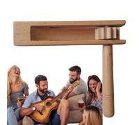 Jouet Matraca Traditionnel - Faire Du Bruit En Bois, Outil De Son À Cliquet | Transporte Sans Effort N'importe Où, Conception De Rotation Classique, Poignée De Poignée Confortable, Fête Des Festivals