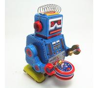 Jouet Mécanique Pour Enfant, Collection Classique, Mécanique, Mécanique, Style Rétro, Mécanisme Mécanique, Marche En Métal, Bande D'Étain, Cadeau De Noël