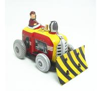 Jouet Mécanique Pour Enfants, Collection Classique, Mécanisme À Remonter, Métal, Bulldozer, Robot, Rappel, Cadeau De Noël